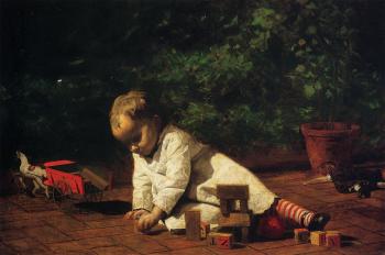 Thomas Eakins : Baby at Play II
